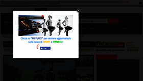 What Sportfitnessmagazine.it website looked like in 2018 (7 years ago)