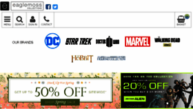What Shop.eaglemoss.com website looked like in 2018 (6 years ago)