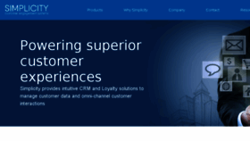 What Simplicitycrm.com website looked like in 2018 (5 years ago)