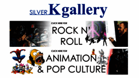 What Silverkgallery.com.au website looked like in 2018 (6 years ago)