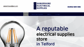 What Shropshire-electricals.co.uk website looked like in 2018 (5 years ago)