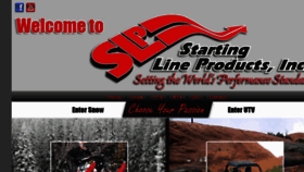 What Startinglineproducts.com website looked like in 2018 (6 years ago)