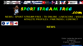 What Sportstreamfree.com website looked like in 2018 (6 years ago)