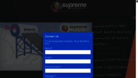 What Supremesolar.in website looked like in 2018 (6 years ago)
