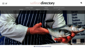 What Saffrondirectory.co.uk website looked like in 2018 (6 years ago)