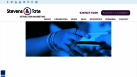 What Stevens-tate.com website looked like in 2018 (6 years ago)