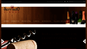 What Serradovinhos.com.br website looked like in 2018 (6 years ago)