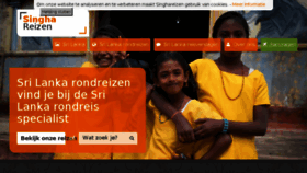 What Singhareizen.nl website looked like in 2018 (6 years ago)
