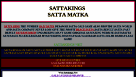 What Sattakings.net website looked like in 2018 (6 years ago)