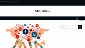 What Sms-king.net website looked like in 2018 (6 years ago)