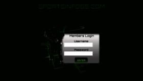 What Sportsinfo55.com website looked like in 2018 (6 years ago)