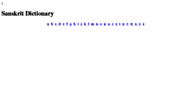 What Sanskritdictionary.org website looked like in 2018 (8 years ago)