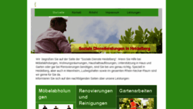 What Soziale-dienste-heidelberg.de website looked like in 2018 (6 years ago)