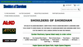 What Shouldersofshoreham.co.uk website looked like in 2018 (5 years ago)