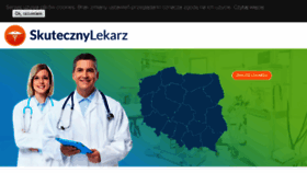 What Skutecznylekarz.pl website looked like in 2018 (6 years ago)