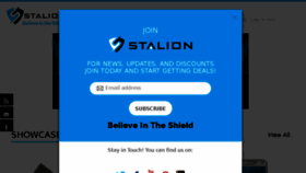What Staliononline.com website looked like in 2018 (6 years ago)