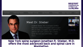 What Stiebermd.com website looked like in 2018 (5 years ago)