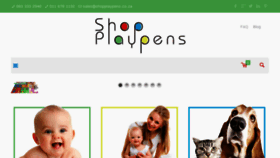 What Shopplaypens.co.za website looked like in 2018 (5 years ago)