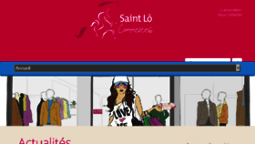 What Saintlocommerces.com website looked like in 2018 (6 years ago)