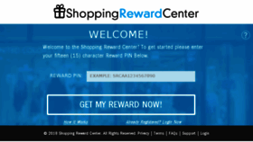 What Shoppingrewardcenter.com website looked like in 2018 (6 years ago)