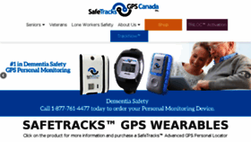 What Safetracksgps.com website looked like in 2018 (5 years ago)