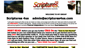 What Scriptures4us.com website looked like in 2018 (6 years ago)