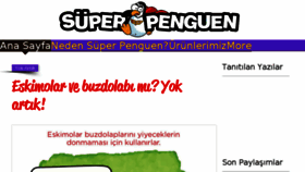 What Superpenguen.com website looked like in 2018 (7 years ago)