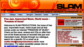 What Slamproductions.net website looked like in 2018 (6 years ago)
