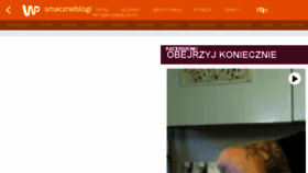 What Smaczneblogi.pl website looked like in 2018 (5 years ago)
