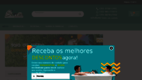 What Serrasbanheiras.com.br website looked like in 2018 (6 years ago)