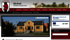 What Skrben.cz website looked like in 2018 (5 years ago)