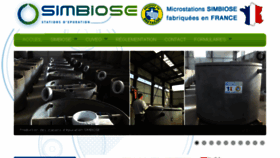 What Simbiose.fr website looked like in 2018 (5 years ago)