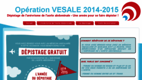 What Sfmv-vesale.fr website looked like in 2018 (6 years ago)