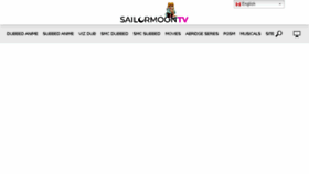 What Sailormoontv.com website looked like in 2018 (6 years ago)