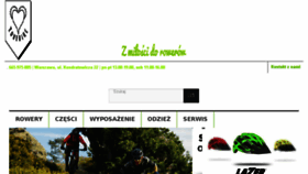 What Skleprowerowy.warszawa.pl website looked like in 2018 (6 years ago)