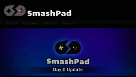 What Smashpad.com website looked like in 2018 (6 years ago)