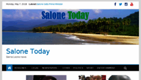 What Salonetoday.com website looked like in 2018 (5 years ago)