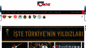 What Sporturkiye.com website looked like in 2018 (6 years ago)