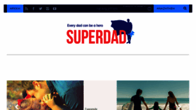 What Superdad.gr website looked like in 2018 (6 years ago)
