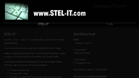 What Stel-it.com website looked like in 2018 (7 years ago)