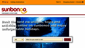 What Sunbonoo.de website looked like in 2018 (6 years ago)