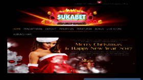 What Sukabet.info website looked like in 2018 (6 years ago)