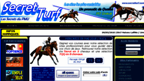 What Secretturf.com website looked like in 2018 (5 years ago)