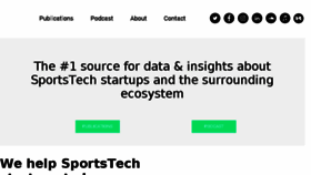 What Sportstechx.com website looked like in 2018 (6 years ago)