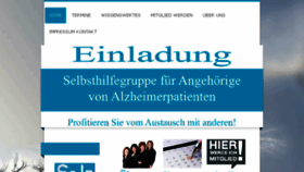 What Selbsthilfe-alzheimer.at website looked like in 2018 (6 years ago)