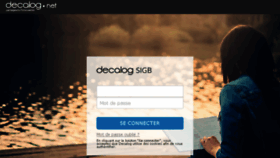 What Sigb01.decalog.net website looked like in 2018 (6 years ago)