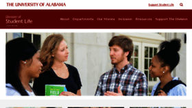 What Sa.ua.edu website looked like in 2018 (6 years ago)