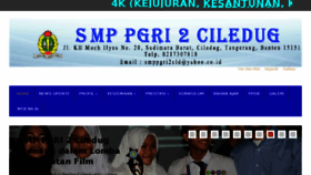 What Smppgri2ciledug.sch.id website looked like in 2018 (6 years ago)