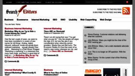 What Searcheditors.com website looked like in 2018 (6 years ago)