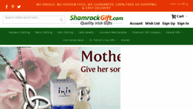 What Shamrockgift.com website looked like in 2018 (5 years ago)